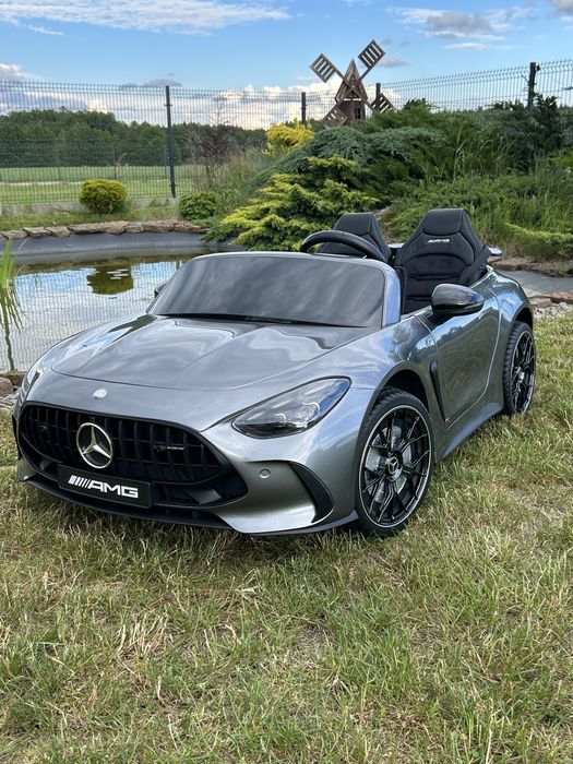 Auto Na Akumulator Mercedes GT63 AMG DK-GT63 24V LCD Szary Lakierowany