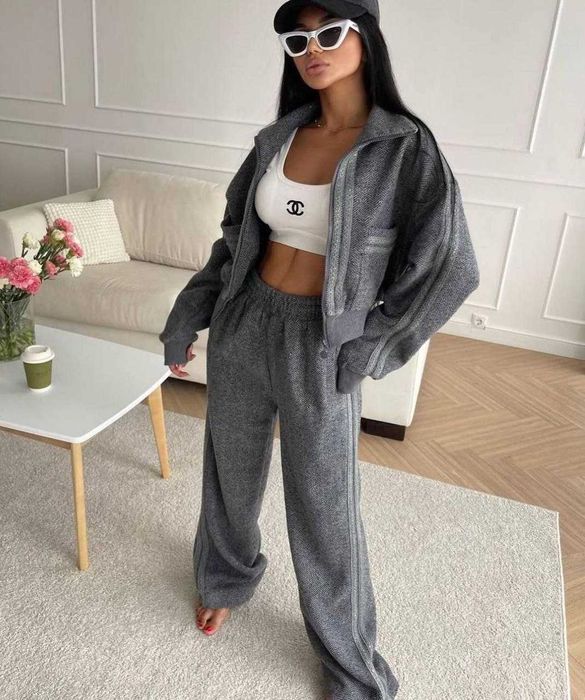 Хит продаж! Стильный женский осенний костюм + Подарок*