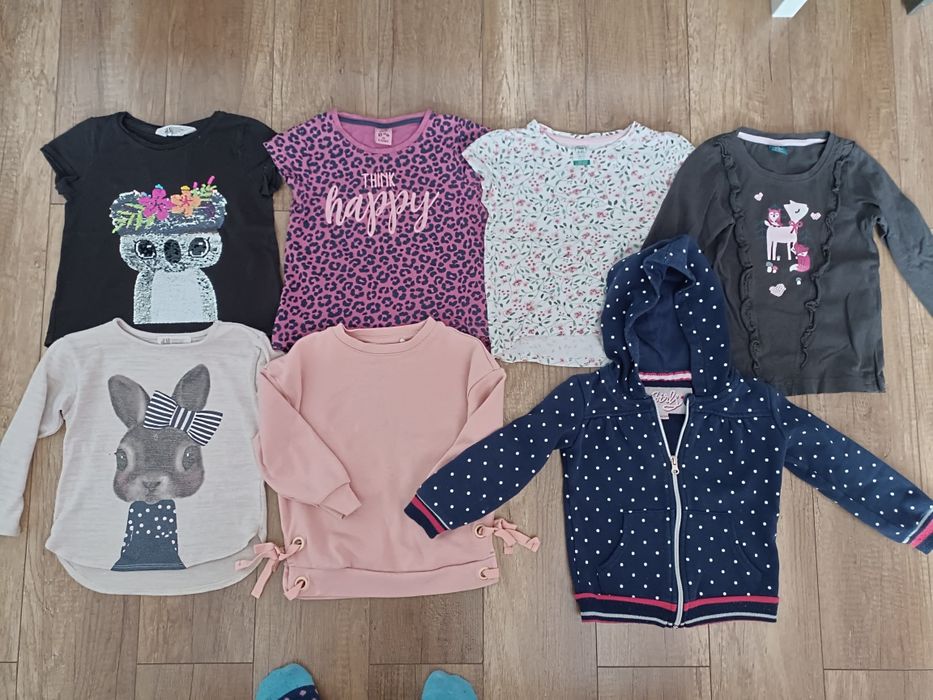 Paka ubranek bluzki tshirty