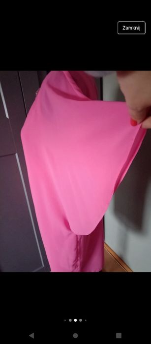 Piękna różowa sukienka nowa S/M