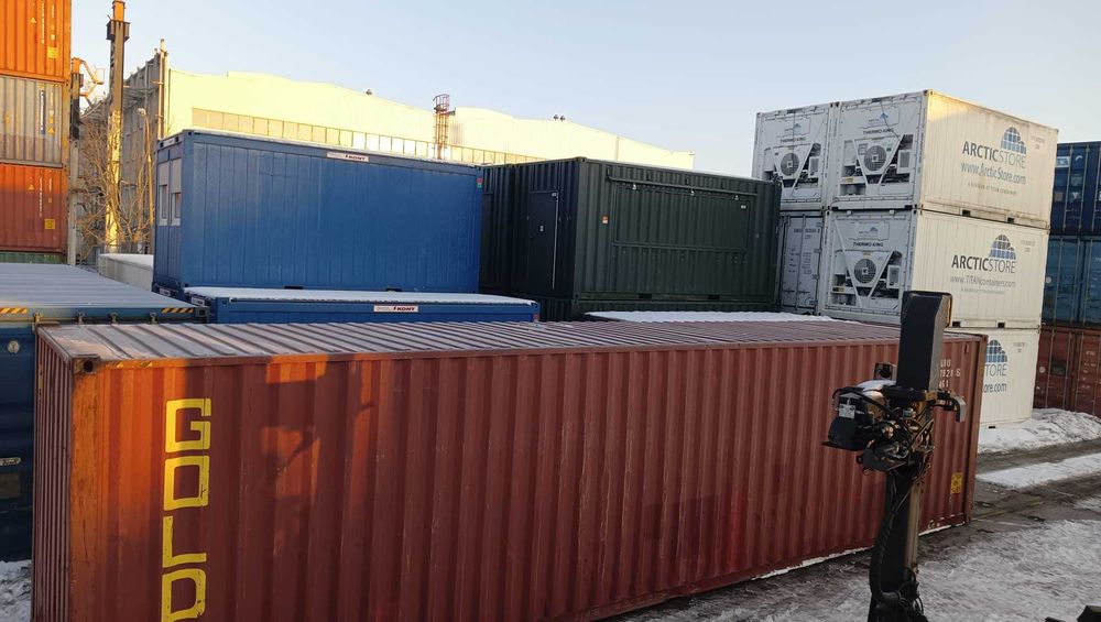 Kontener morski - 12 metrowy, 40 HC - sprzedam od ręki - EP