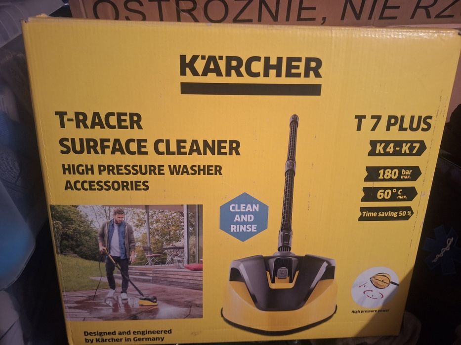Karcher T-Racer T 7 Plus – kompletny zestaw z lancami do myjek K4-K7