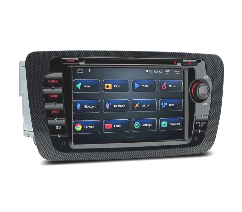 AUTO RADIO GPS LCD TÁCTIL 7" PARA SEAT IBIZA 6J ANDROID 11 Y CARPLAY