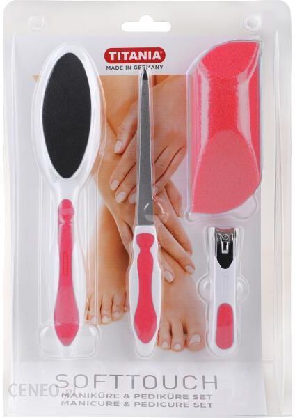 Titania Softtouch Zestaw Do Manicure I Pedicure Piękno W Twoich Rękach Róż