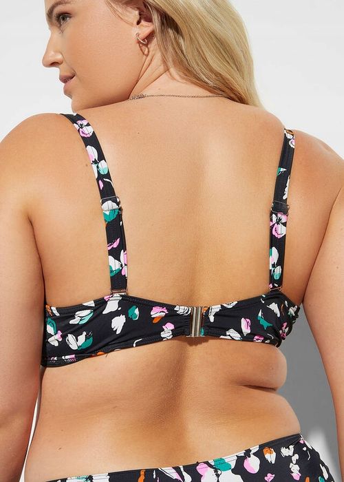 B.P.C biustonosz bikini minimizer na fiszbinach w kolorowe wzory ^100C