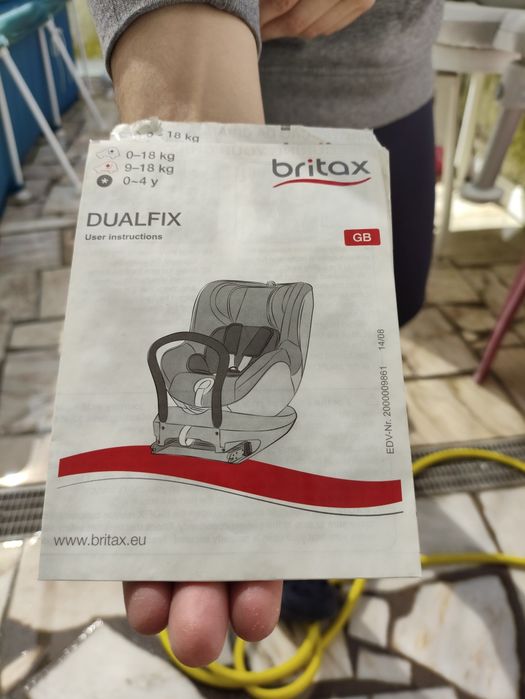 Cadeira de bebê britax romer