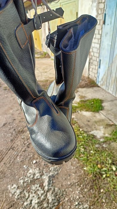 Сапоги рабочие кирзовые утеплённые зимние новые!