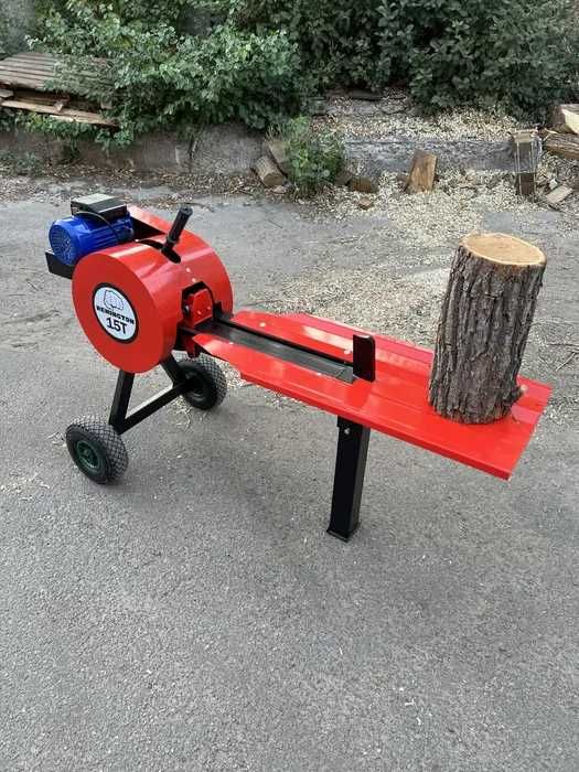 Дровокол рейковий бензиновий REMINGTON 15 ТОН. Новий