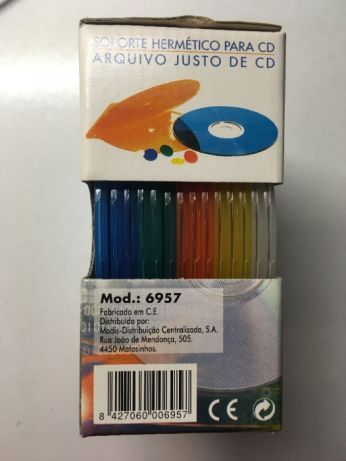 Suportes Herméticos para CDs