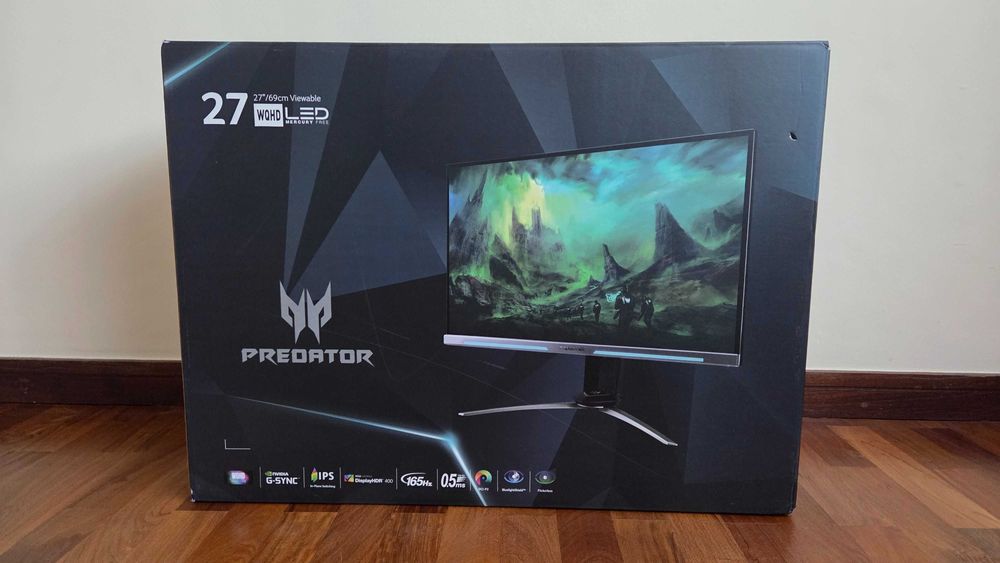 Monitor Gaming Acer Predator XB273U (27" 2K IPS | 165Hz | G-Sync)