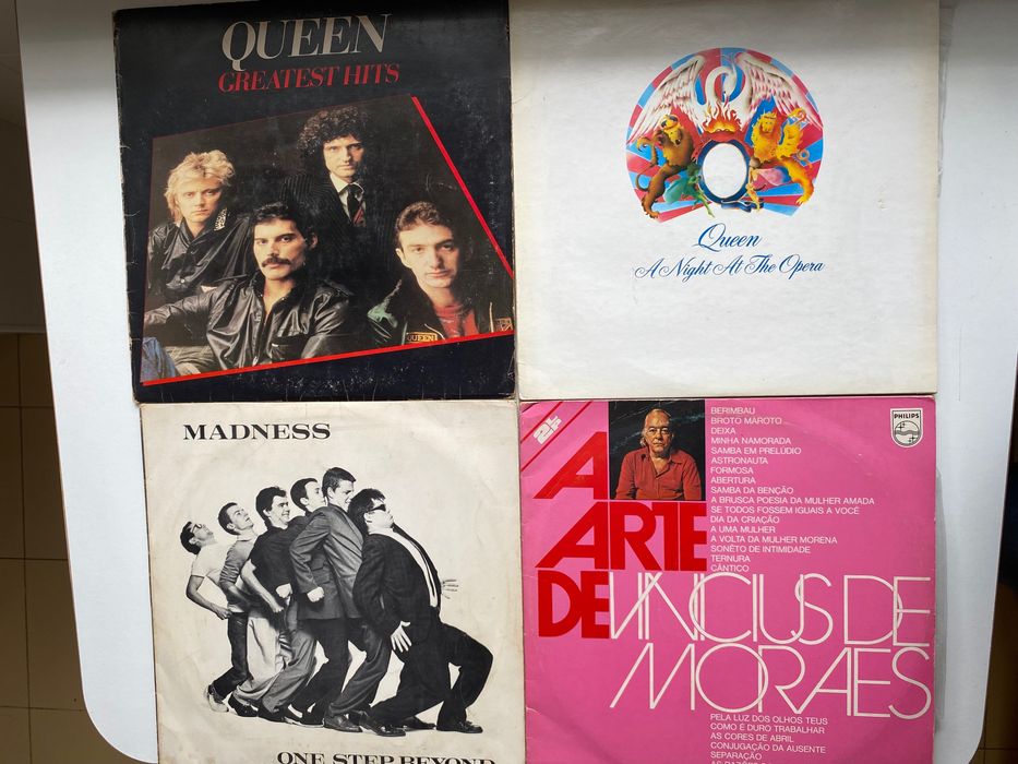 Discos de vinil Queen , Vinicius, Madness