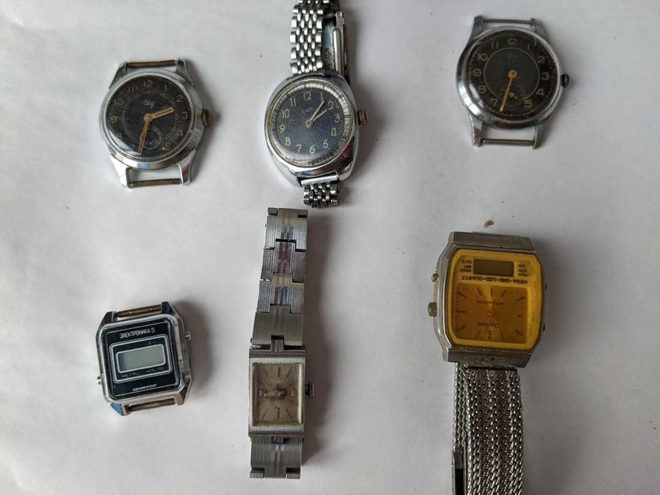 Часы советские наручные, под ремонт или на запчасти