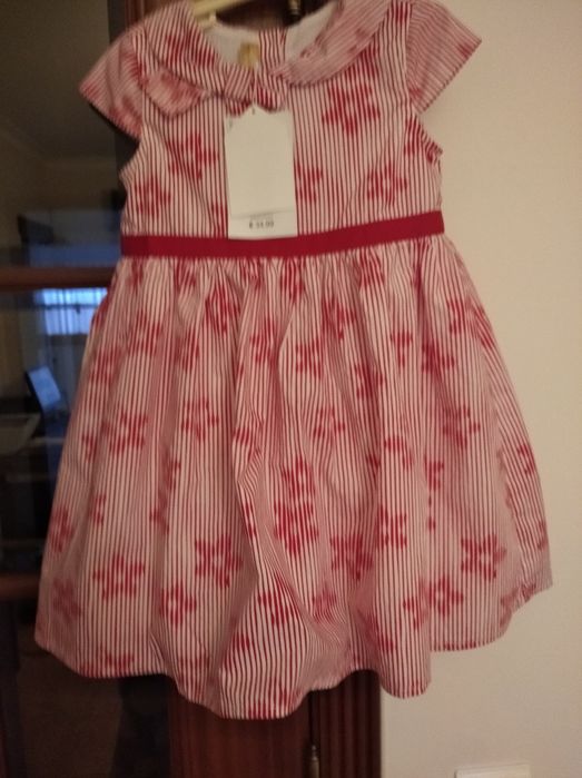 Vestido novo da Chicco tamanho 4 anos