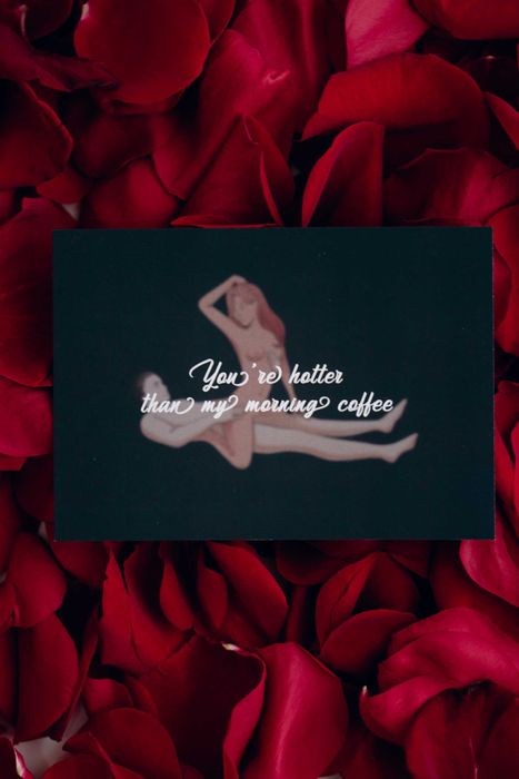 Листівки, Валентинки в відвертому стилі