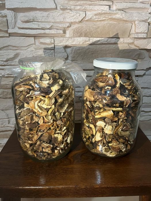 Suszone grzyby - podgrzybki