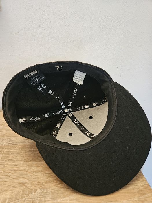 Czapka z daszkiem Oakley New Era sq o black 100% Wool uszkodzony dasze