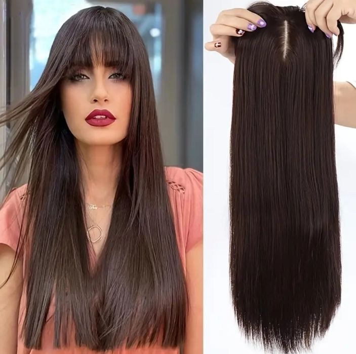 Topper nakładka na włosy Treska dopinka doczep