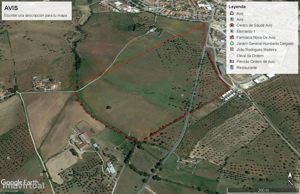 Terreno Misto 22.2 ha, Avis