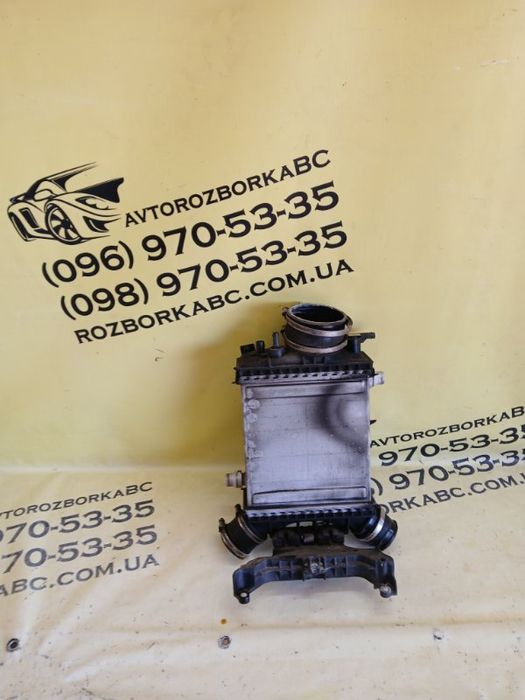 Радиатор интеркуллера Mercedes-Benz gl 450 2015 Перед.  A2760900214 Авторозборка