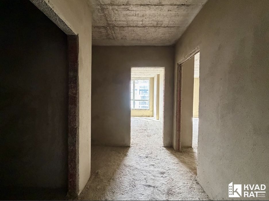 Готова до ремонту 1кім з кухнею-студією в ЖК Міленіум, біля міського озера! 3 поверх!