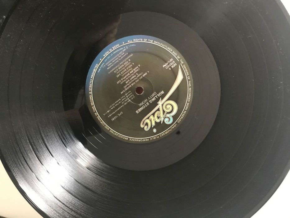 Płyta vinylowa Rolling Stones Dirty work oryginał 1986