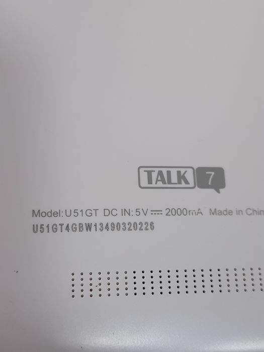 Планшет Cube Talk 7 "U51GT (3Q White)