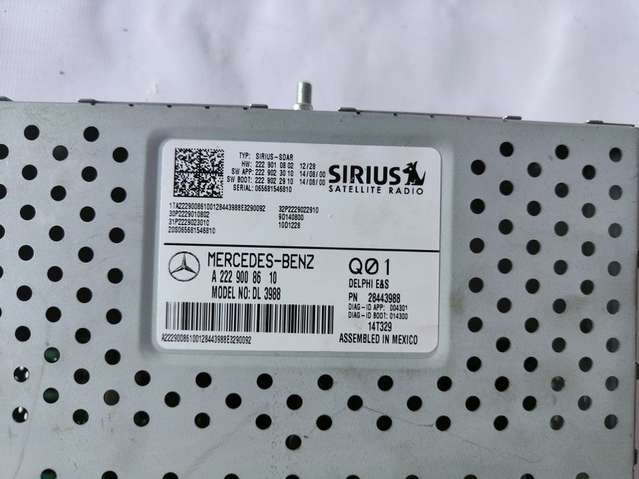 Mercedes CLA w117 Sirius Radio oryginał