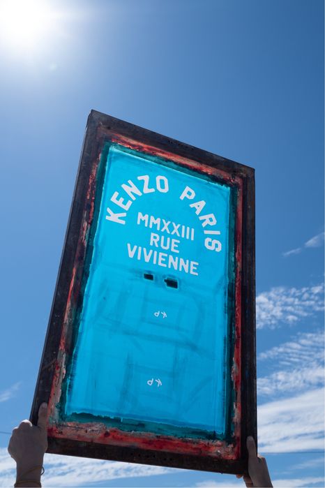 Quadros de serigrafia kenzo