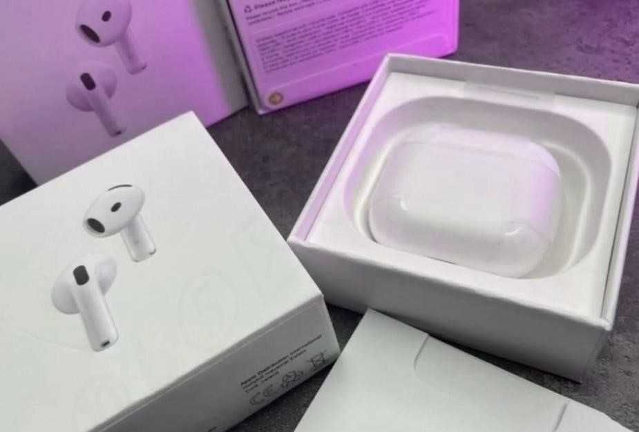 Лучшие на рынке Airpods 4 1в1 Беспроводные Наушники чип Airoha