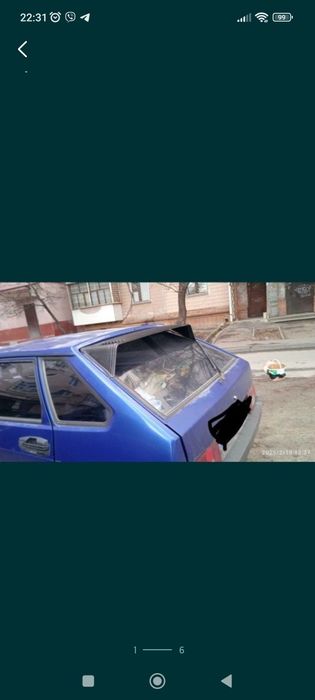 Козирок ВАЗ 2108, 2109