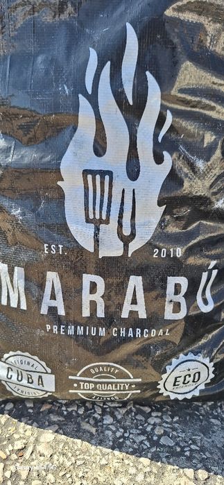 Carvão vegetal marabú