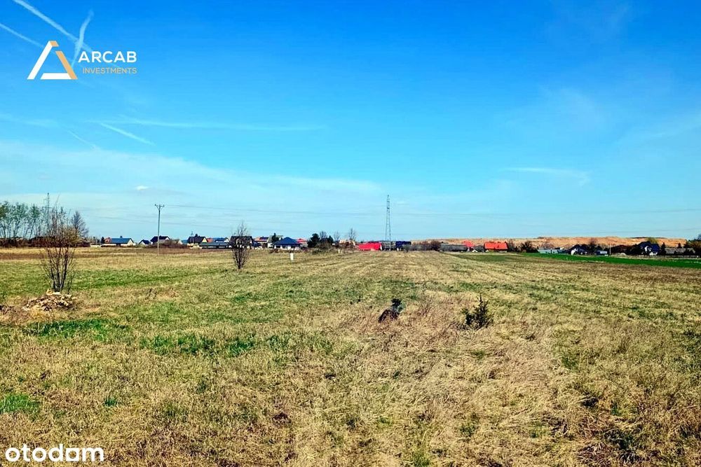 Sprzedam działkę budowlaną 3000 m² – Brzeziny
