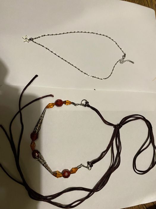 бижутерия украшания одним лотом Колье цепочка чокер 4шт прикраси