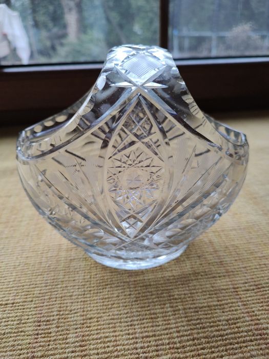 Kryształ koszyczek prl