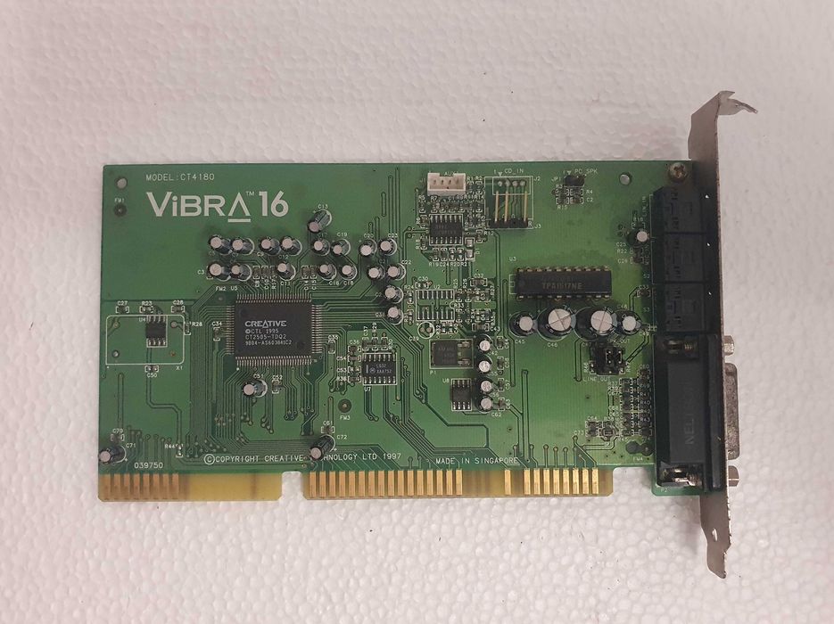 Vintage Audio (Sound) Cards, ISA and PCI, for PC64739573705857123