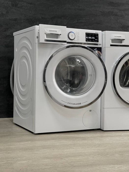 Виставка Комплект Пральна + Сушильна машина Siemens iQ800 WM16XF90/01.// WT47XE90/03 9kg Wifi