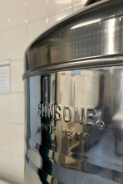 Depósito Sansone 100L em Inox AISI 304