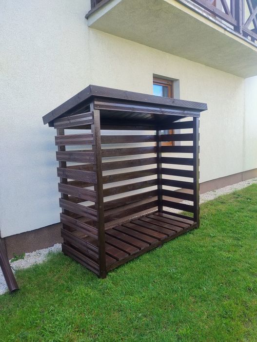 Drewutnia Schowek Drewno Opałowe 200x80x190h