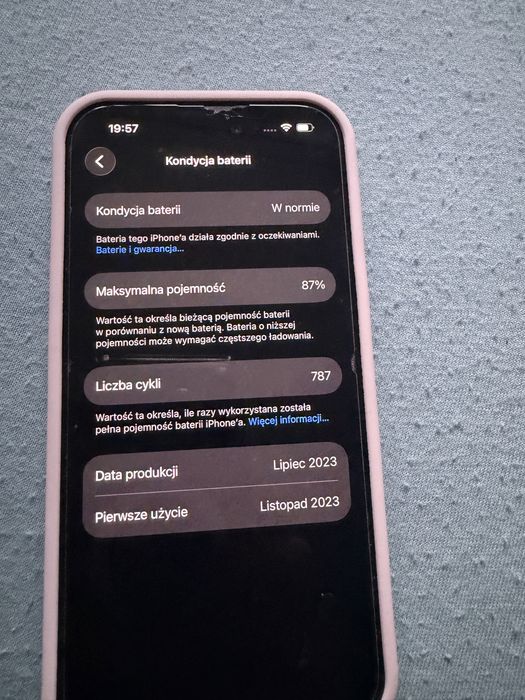 Iphone 15 128gb w bardzo dobrym stanie