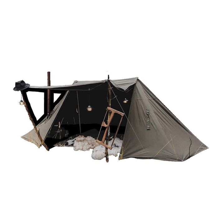 Namiot bushcraftowy bawełniany