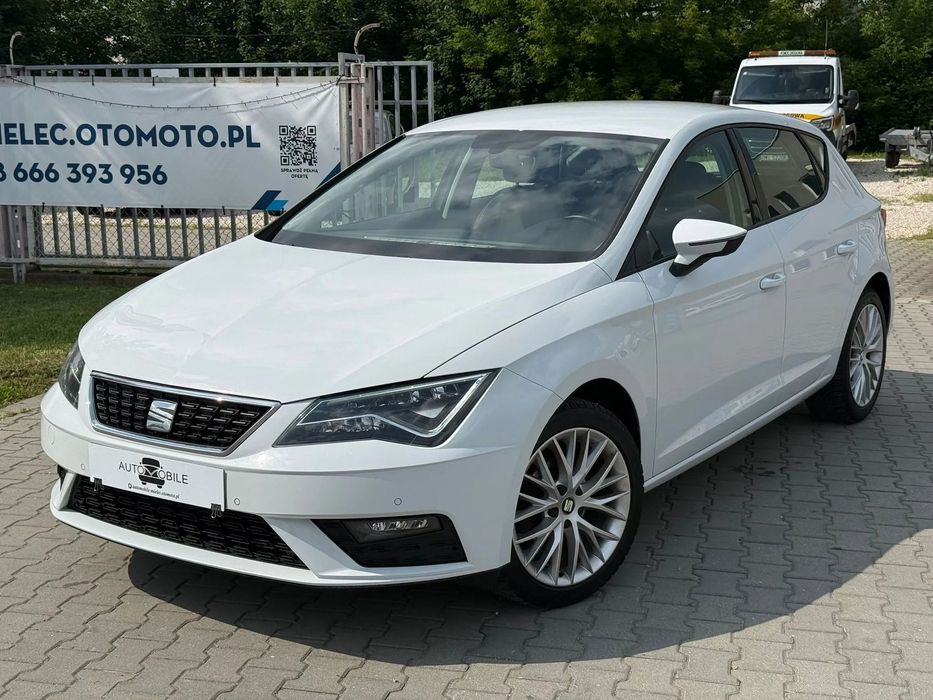Seat Leon Benzyna 110M W Perfekcyjnej Kondycji I Perłowym Kolorze