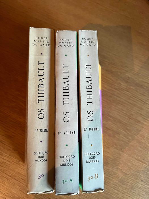 OS THIBAULT    volumes 1, 2 e 3     Roger Martin du Gard