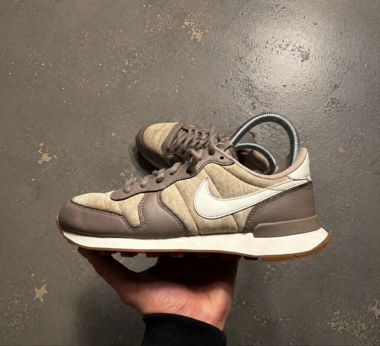 Buty Nike Waffle One brązowe beżowe retro streetwear rzadkie r. 37.5
