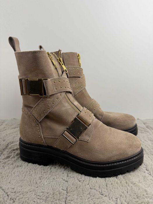 Botki damskie skórzane Copenhagen Demi Suede 36