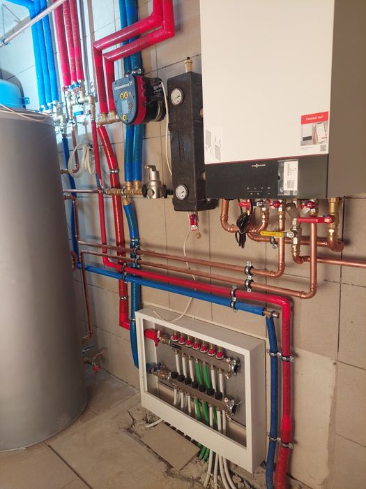 Hydraulik woda kanalizacja gaz ogrzewanie podłogowe