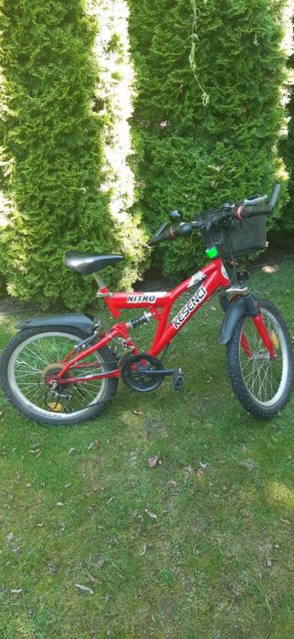 Rower górski trekkingowy kola 20 + koszyk