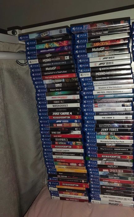 Várias jogos de ps4 e ps5
