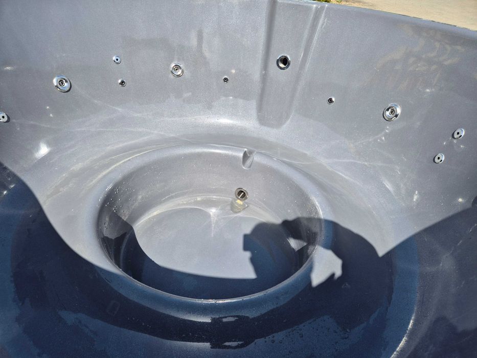 JACUZZI OGRODOWE Balia ogrodowa Premium 2m JAKUZZI 6-8os Piec 26 kW JACUZZI Hydromasaż LED