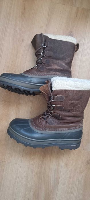 Чоловічі чоботи Sorel caribou CANADA Original зимові ботинки Берци для Охоти Рибалки р 43