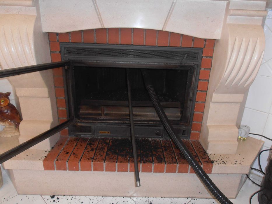Limpeza de chaminé